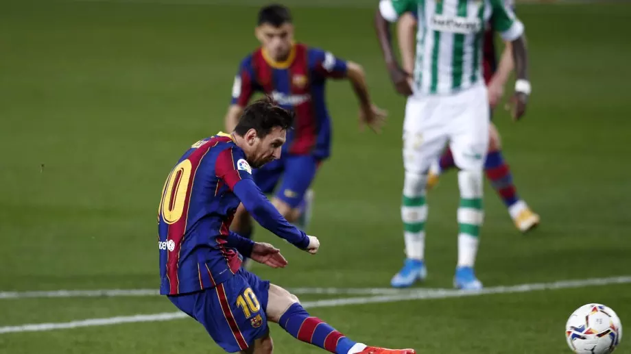 Лионел Меси с поредните разочароващи числа в мач на Барселона