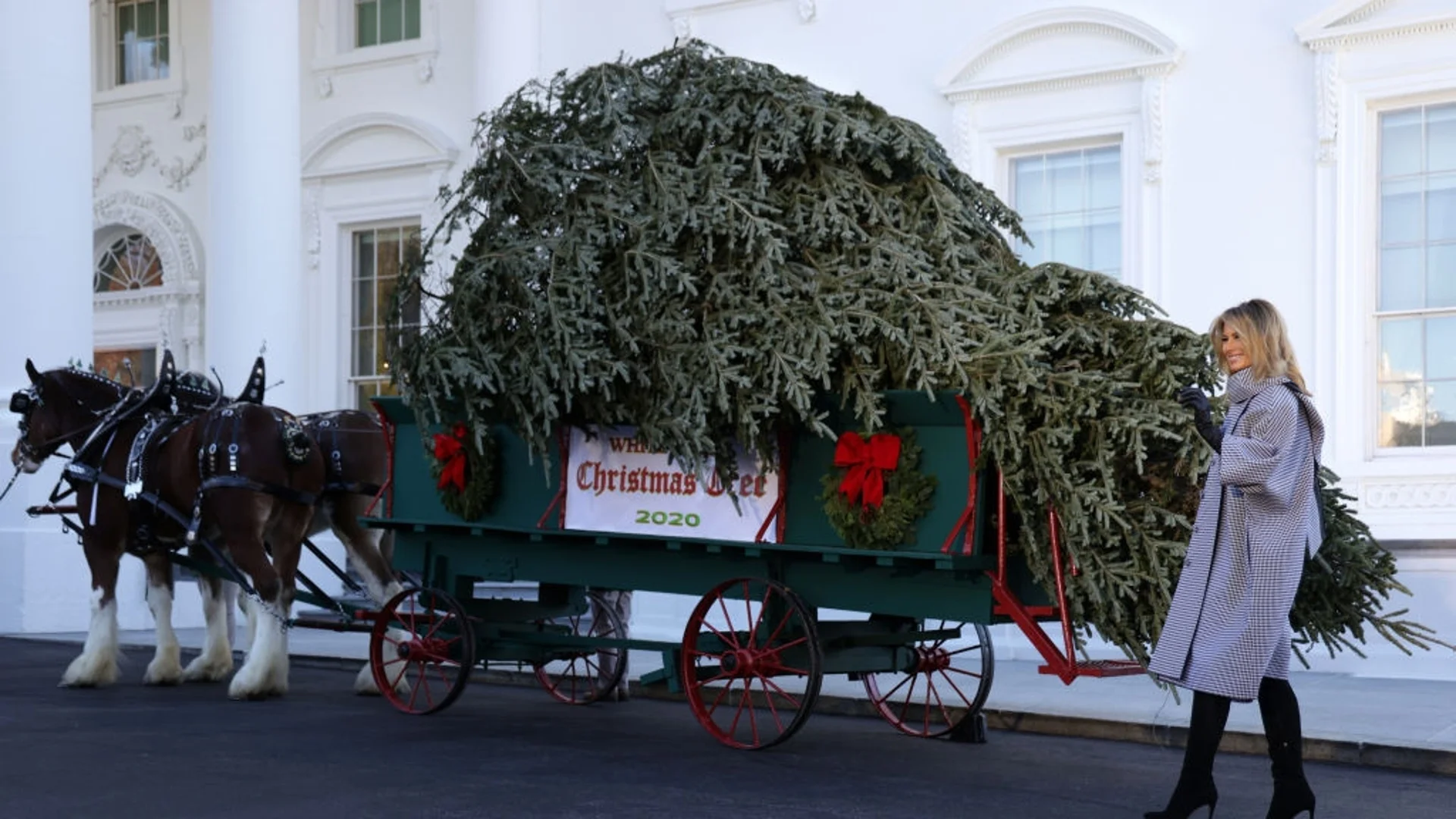 Коледният дух е вече в Белия дом (ВИДЕО и СНИМКИ)