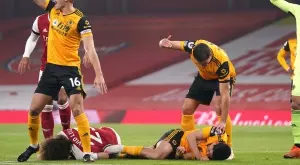 Ужасният белег на Раул Хименес след травмата на главата му (СНИМКА)