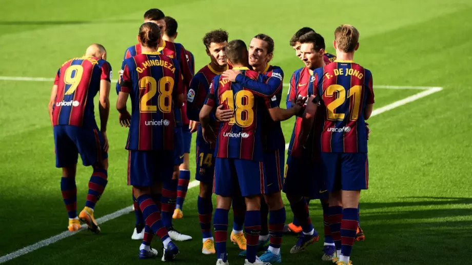 Барселона разгроми Осасуна в Ла Лига, Клеман Ленгле се контузи