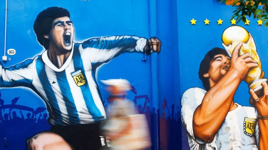 В Турция хванаха картини с лика на Марадона, пълни с кокаин