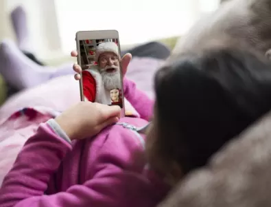 Дядо Коледа е на един видео разговор разстояние, с помощта на Теленор