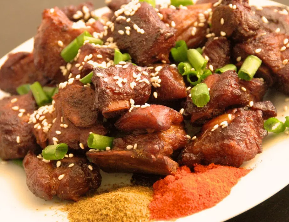 Рецепта на деня: Свинско със сусам