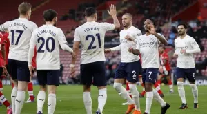 Манчестър Сити пребори Саутхямптън и скъси дистанцията до върха във Висшата лига