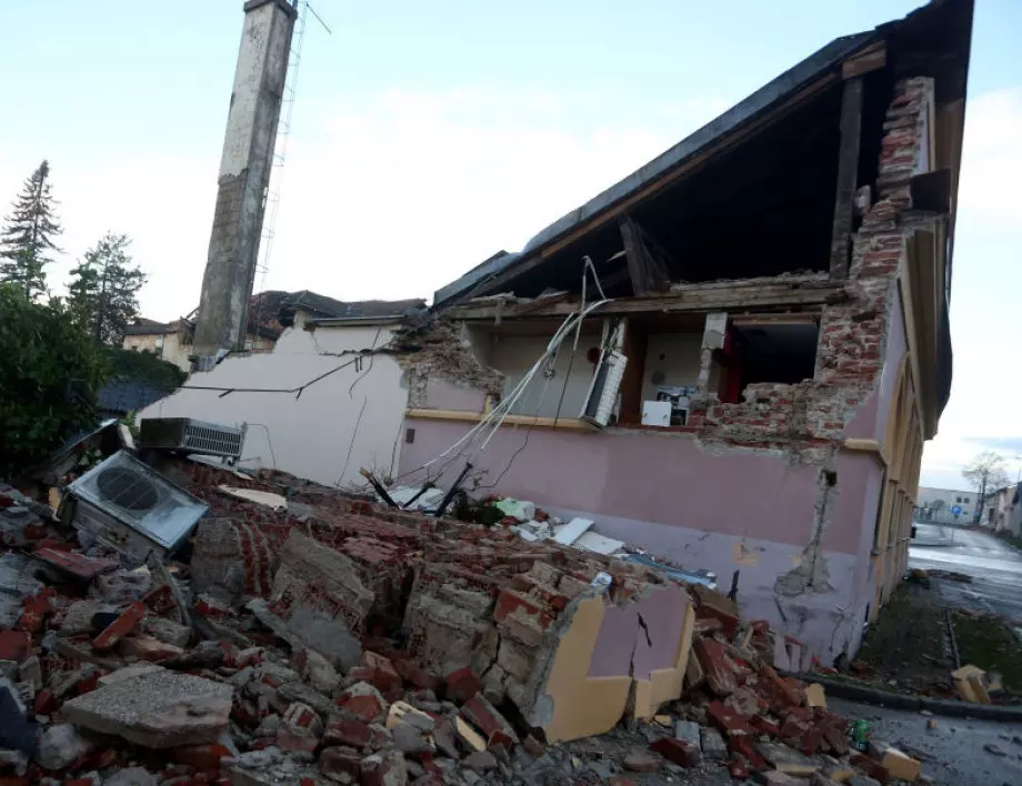 Над 41 000 жилищни страни повредени от земетресението в Хърватия на 29 декември 