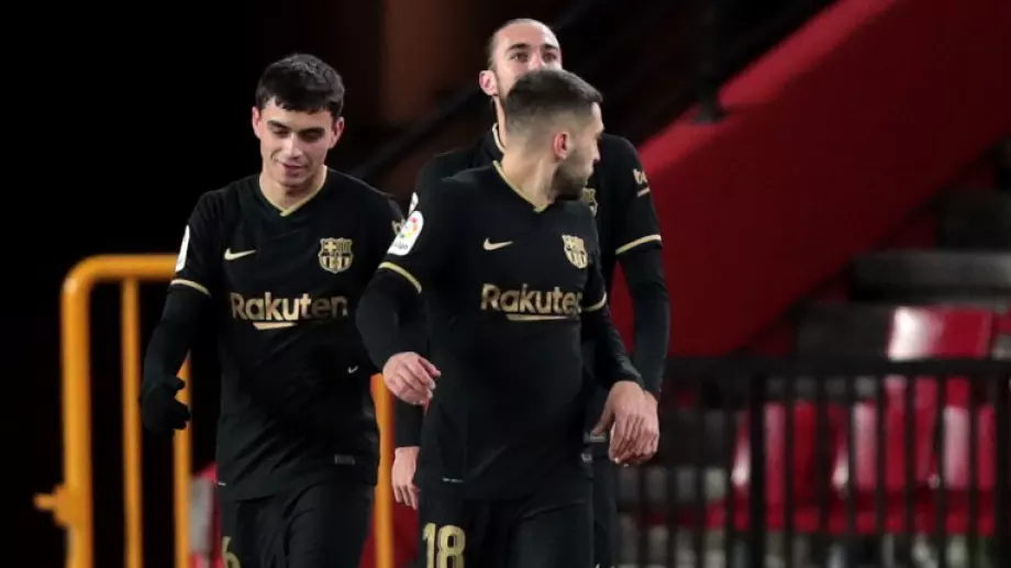 Барселона без Меси с измъчена победа срещу борещ се за оцеляване в Ла Лига