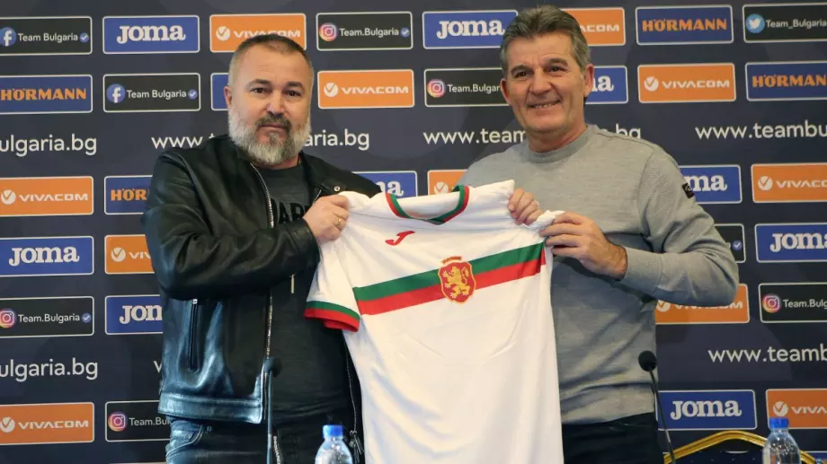Новият селекционер Ясен Петров посочи целите пред националния отбор
