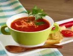 Полезна и ароматна доматена СУПА: Ето колко лесно се приготвя