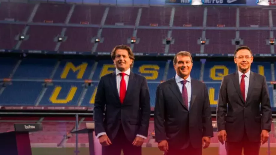 Кои са тримата мъже, които се борят за поста президент на Барселона?