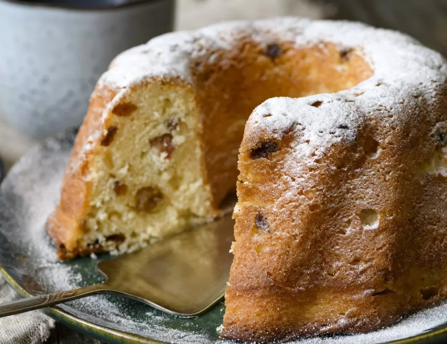 Бухнал кекс с нишесте