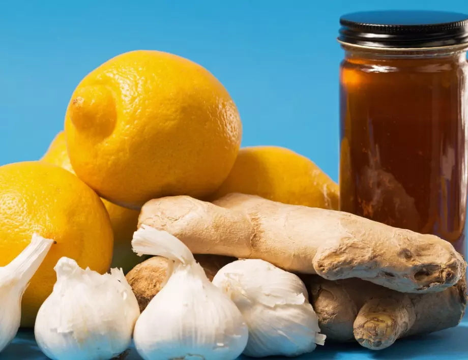 Джинджифил, чесън и лимон - най-мощният лек за железен имунитет