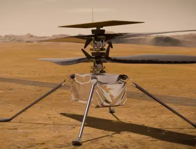 Марсокоптерът на НАСА  с нов рекорд на Червената планета (ВИДЕО)