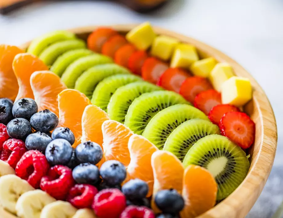 Кои са най-калоричните и най-малко калоричните плодове