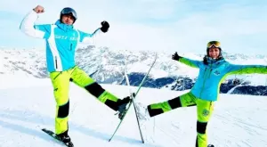 Активният начин на живот на Маруся и Евгени Иванови през зимата