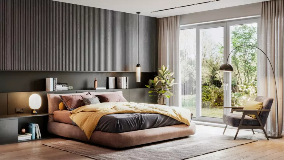 Интериорен дизайн: Изберете необичаен цвят за спалнята