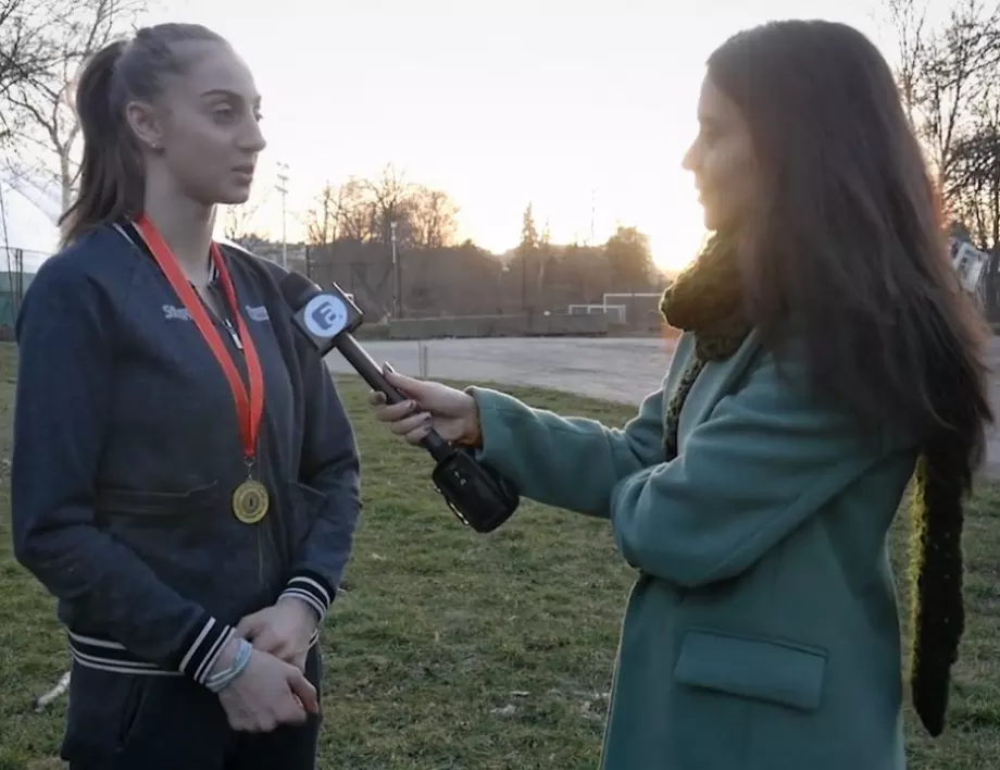 Боряна Калейн след успеха в Москва: Искам да спечеля и златен олимпийски медал (ВИДЕО)