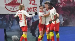 Лайпциг отдалечи Борусия (М) от зона "Шампионска лига"