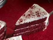 Истинската тортата Червено кадифе, преди да стане цветна
