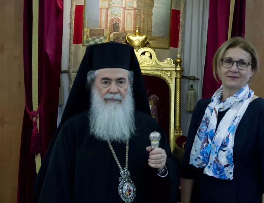 Предстоятелят на Православната Ерусалимска патриаршия благослови България по случай националния ни празник