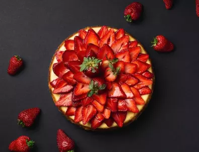 Лесна рецепта за домашна ягодова торта