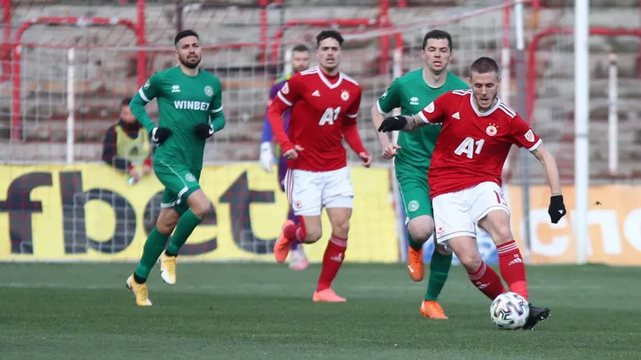 ЦСКА разби Ботев (Враца) и пак ще играе на 1/2-финал за Купата на България, Кайседо вкара хеттрик