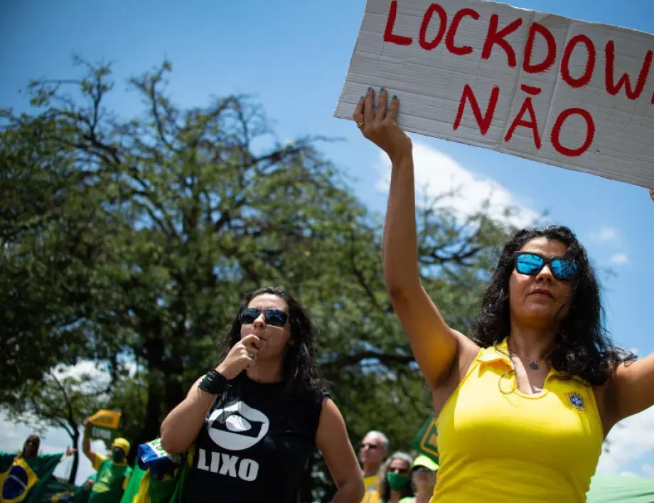 Коронавирусът по света: Бразилия преминава през нов пик на заразата