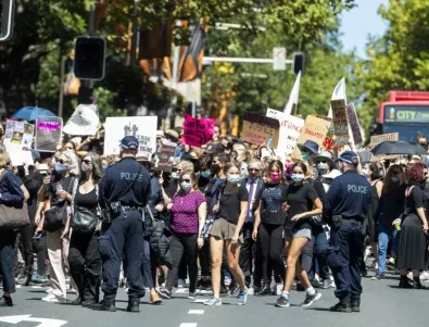 Кървави протести в Австралия срещу решението на властите да въведат нова пълна карантина (ВИДЕО)