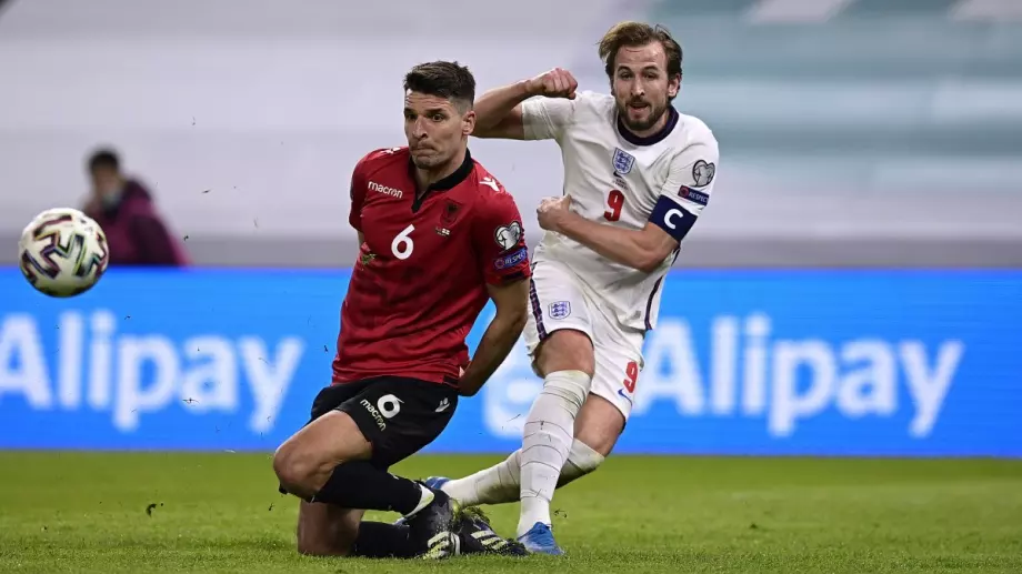Хари Кейн наказа Албания, Англия крачи уверено към Мондиал 2022