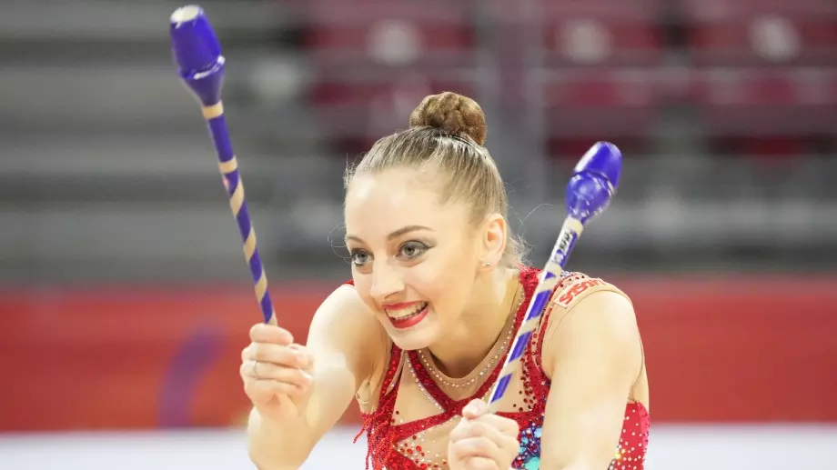 Боряна Калейн с първи думи след медала от Европейското първенство по художествена гимнастика