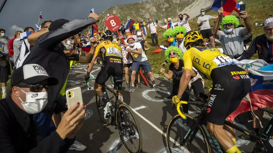 Тур дьо Франс: Сеп Къс триумфира в етап 15, Погачар удържа на атаките