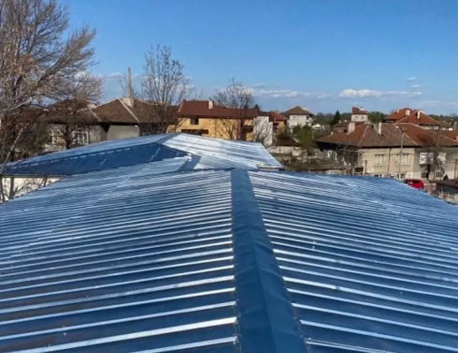 Детска градина "Слънце" в Стамболийски има нов покрив