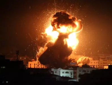 Десетки ракети бяха изстреляни от Газа срещу Израел (ВИДЕА)