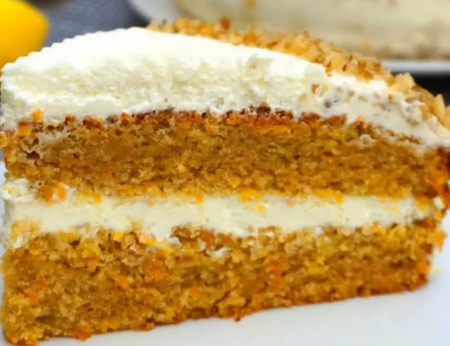 Въздушната морковена торта, която ще ви вземе акъла (ВИДЕО)