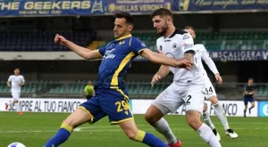 Андрей Гълъбинов не игра за Специя при равенство с Верона