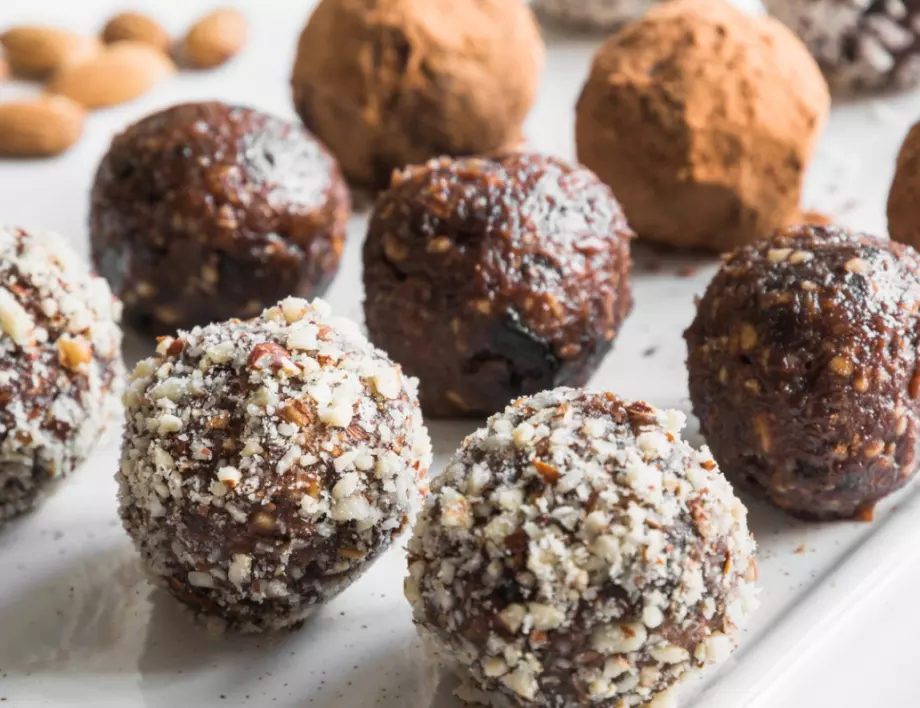 Лесни бонбони без захар, готови за 5 минути