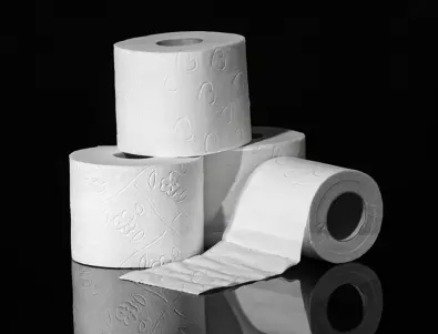 Защо тоалетната хартия е бяла?