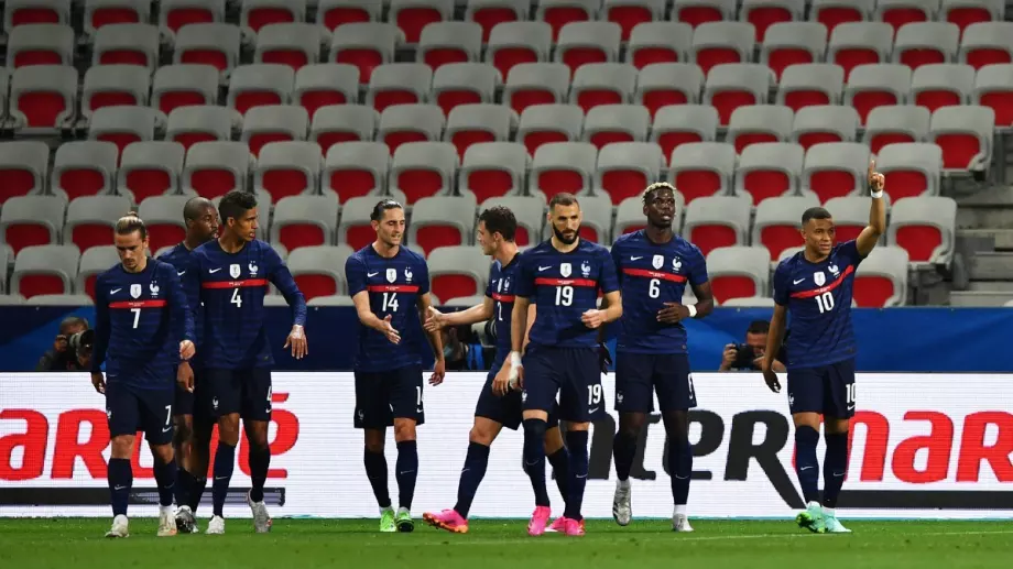 Лошо за Франция: Бензема напусна с контузия срещу България преди Европейското първенство по футбол