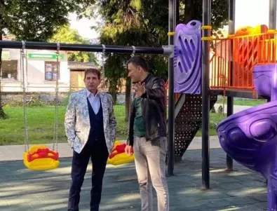 Нова детска площадка и фитнес на открито в Йоаким Груево