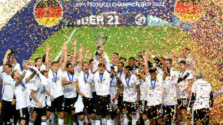 Германия спечели Европейското първенство по футбол за младежи до 21 години
