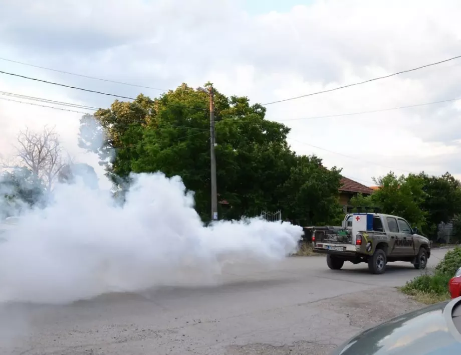Аерозолна обработка срещу комари във Видин