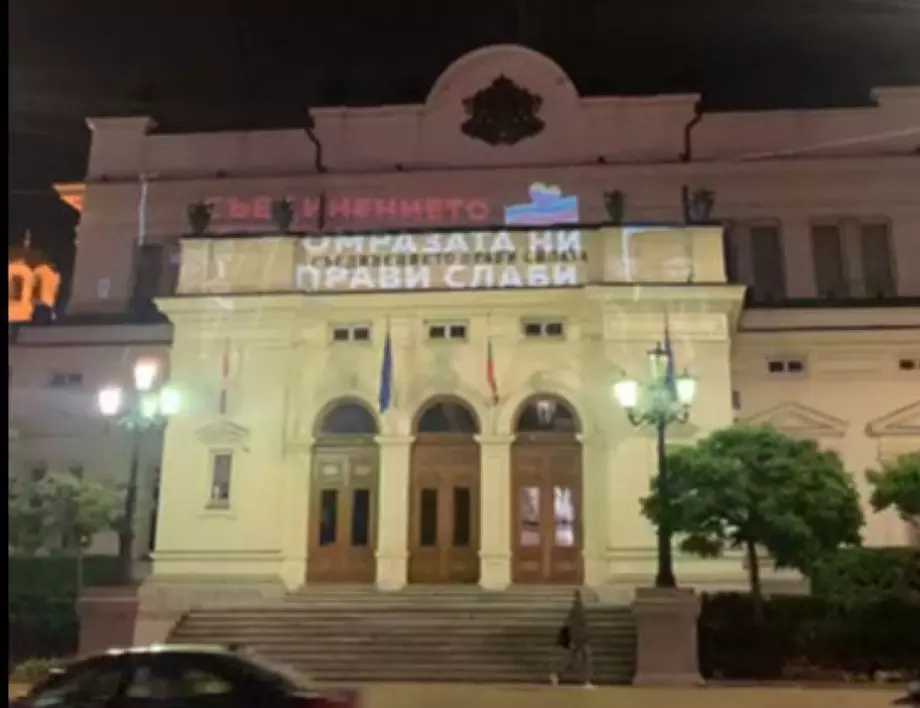 Младежите на ВМРО: Кой допусна поругаването на сградата на Народното събрание?