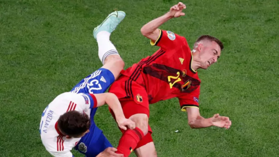Европейското свърши за белгийски национал след 27 минути игра
