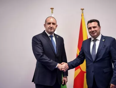 Румен Радев се срещна със Заев, в следващите дни премиерът на Северна Македония идва в София