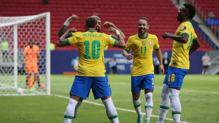 Звездна Бразилия с разгром на Копа Америка, Жорди Кайседо игра за Еквадор срещу Колумбия