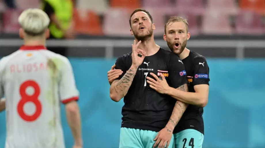 Северна Македония поиска отстраняването на звезда на Австрия от Европейското по футбол