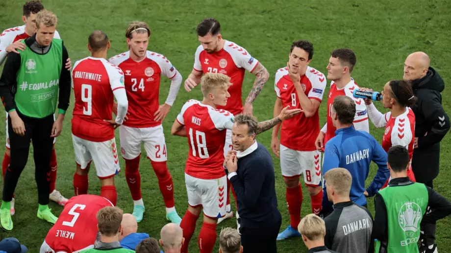 Дания с най-трудния емоционален и игрови мач - срещу фаворита Белгия на Европейското първенство по футбол