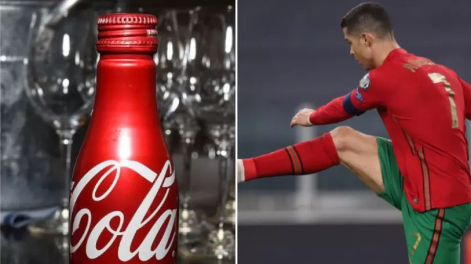 Кристиано Роналдо показа изваяно тяло и... ни върна към "битката му" с "Кока-Кола" (СНИМКА)