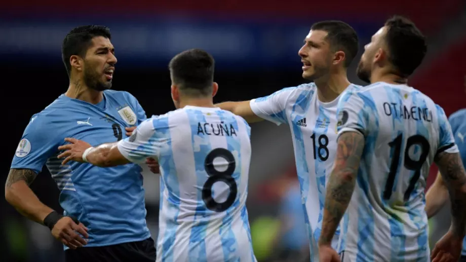 Аржентина с труден, но важен успех над Уругвай на Копа Америка