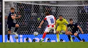 ВИДЕО: Торпедото на Лука Модрич срещу Шотландия