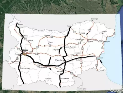 Кои са черните пътища на България 